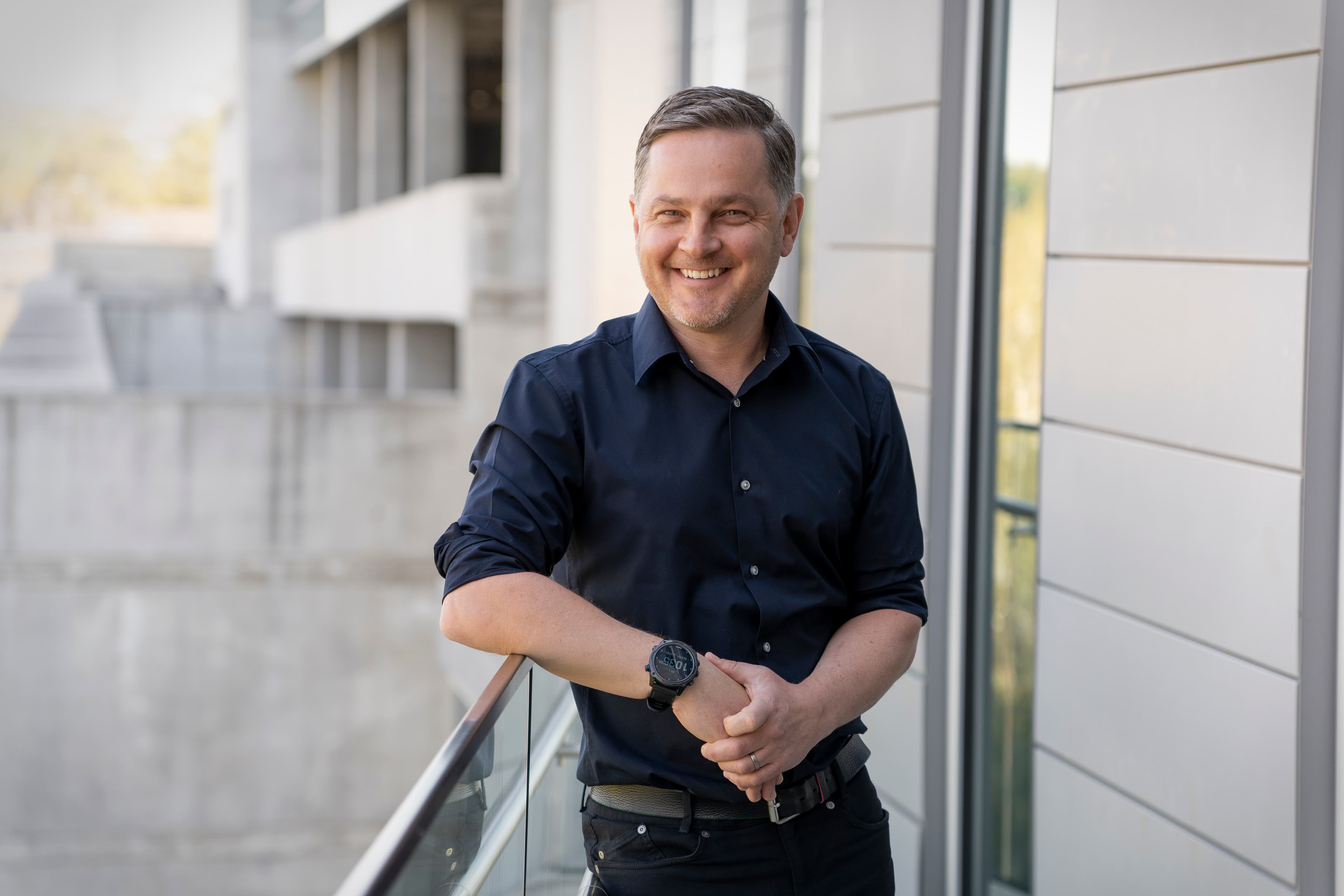 John Forsyth executive portrait session April 2022